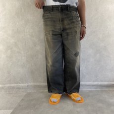 画像3: 60's BIGMAC Work Pants BLACK W35 (3)