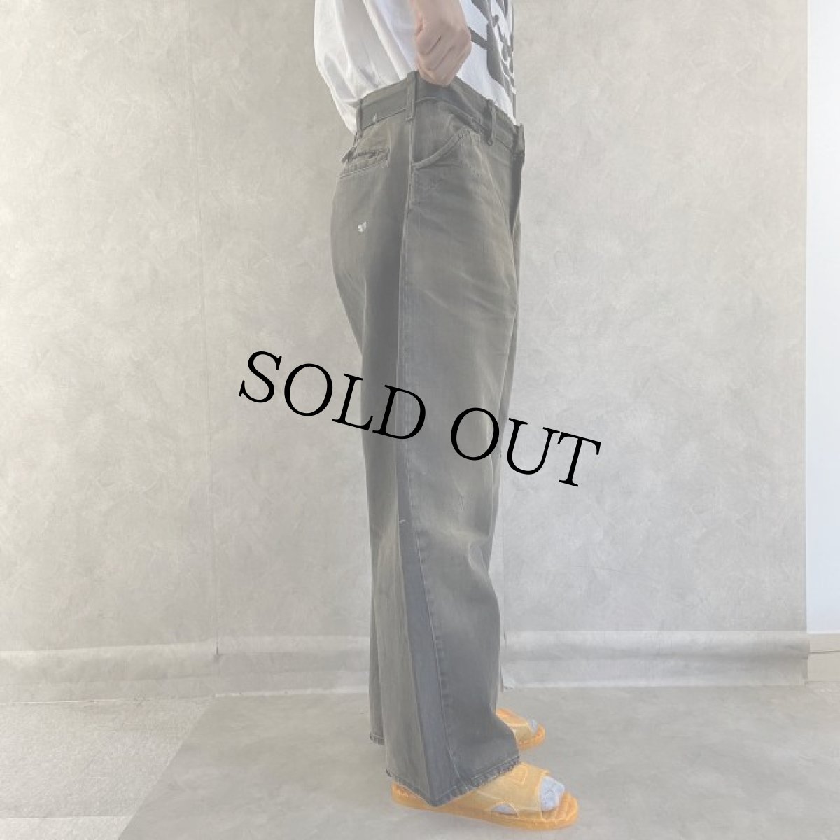 画像4: 60's BIGMAC Work Pants BLACK W35 (4)