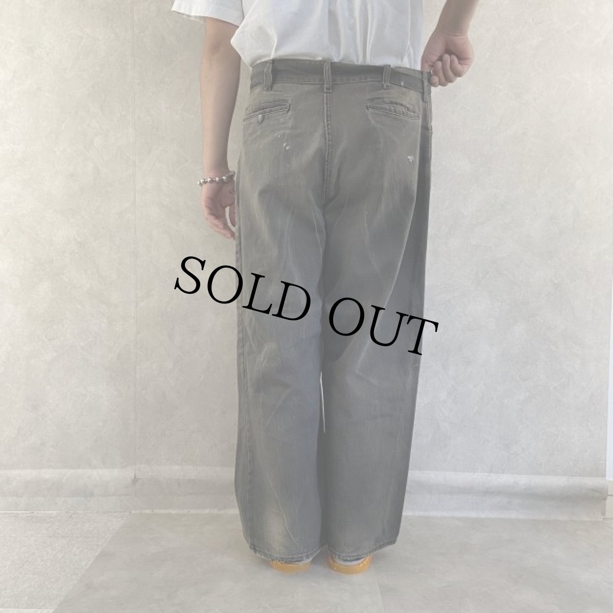 画像5: 60's BIGMAC Work Pants BLACK W35 (5)