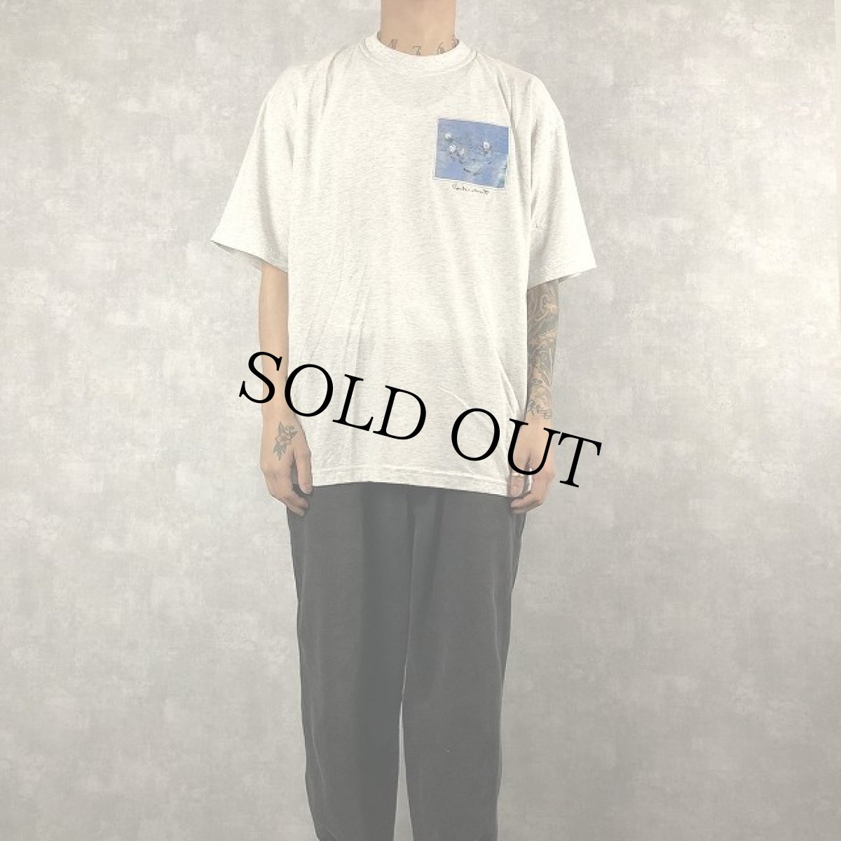 画像3: Claude Monet "Les Nymph?as" アートTシャツ (3)