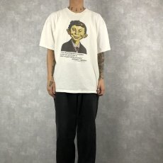 画像2: 90's MAD USA製 "ALFRED E.NEUMAN" イラストTシャツ XL (2)