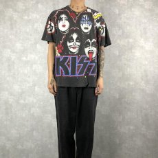 画像2: 90's KISS USA製 "Winterland Rock Express" 大判プリント ハードロックバンドTシャツ XL (2)