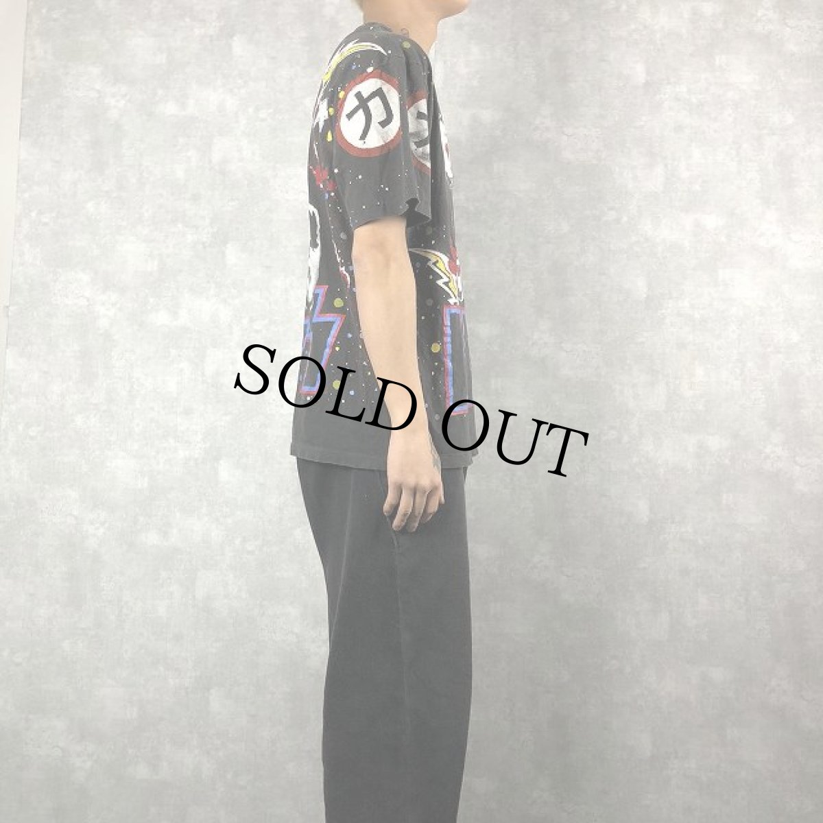 画像3: 90's KISS USA製 "Winterland Rock Express" 大判プリント ハードロックバンドTシャツ XL (3)