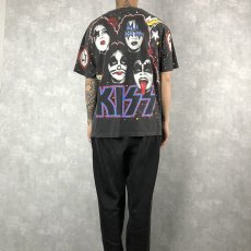 画像4: 90's KISS USA製 "Winterland Rock Express" 大判プリント ハードロックバンドTシャツ XL (4)