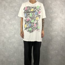 画像2: 1989 Rolling Stones "North American Tour" 大判プリント ロックバンドTシャツ (2)