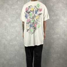 画像4: 1989 Rolling Stones "North American Tour" 大判プリント ロックバンドTシャツ (4)