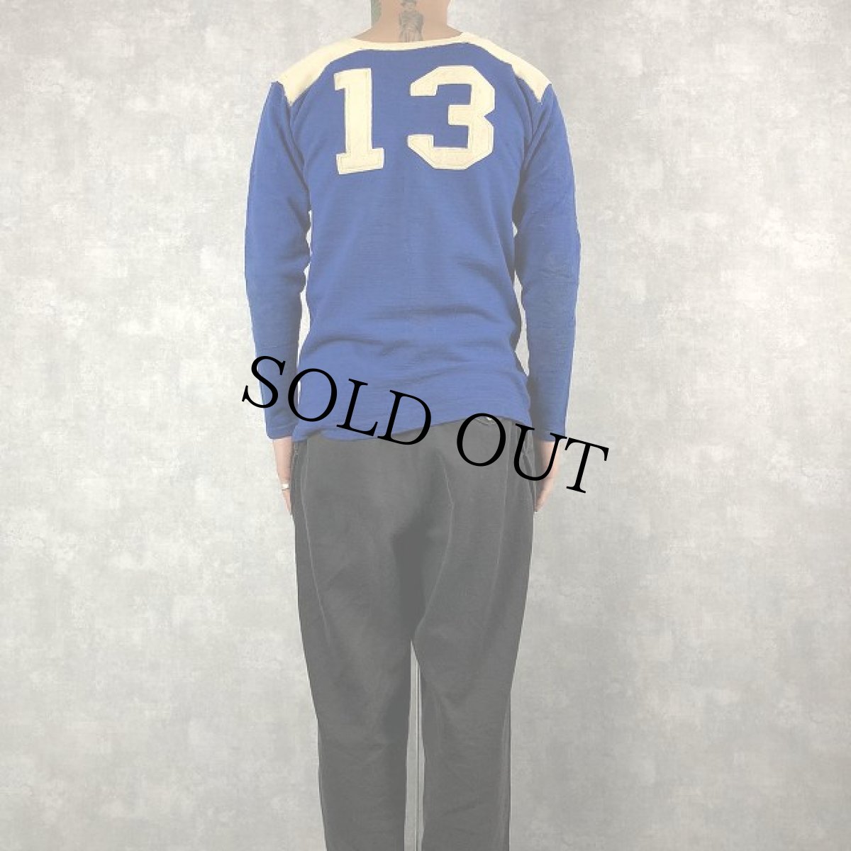 画像5: 40's GENERAL ATHLETIC PRODUCTS CO.  フェルトフットボールTシャツ 40 (5)