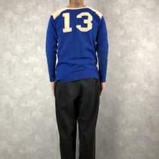 画像5: 40's GENERAL ATHLETIC PRODUCTS CO.  フェルトフットボールTシャツ 40 (5)