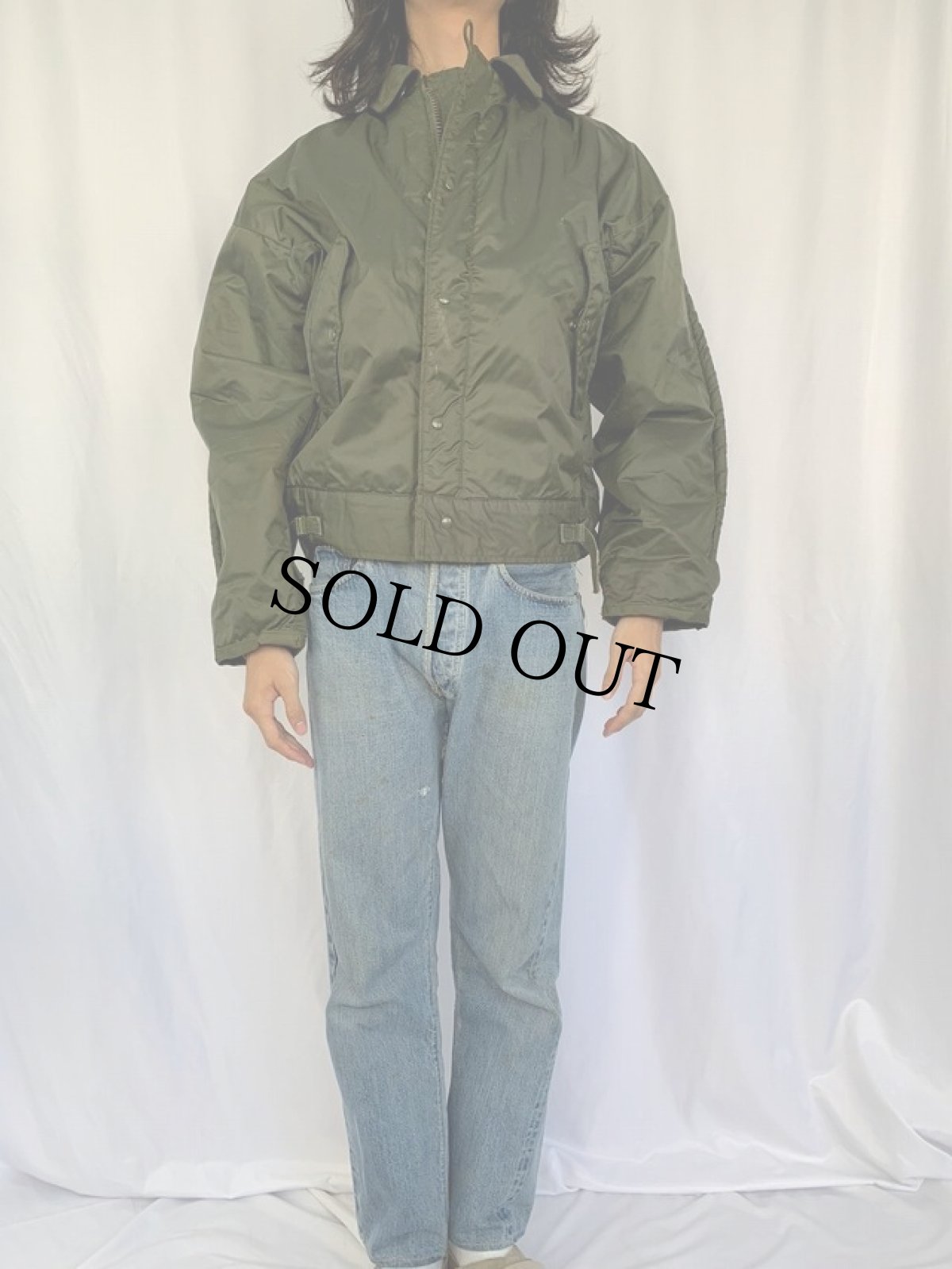 画像2: 60's U.S.NAVY A-1 Extreme Cold Weather Impermeable デッキジャケット MEDIUM (2)