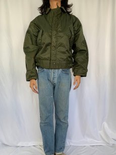 画像2: 60's U.S.NAVY A-1 Extreme Cold Weather Impermeable デッキジャケット MEDIUM (2)