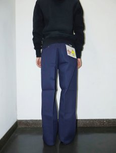 画像5: BEN DAVIS "THE GORILLA CUT" ゴリラカットパンツ NAVY フラッシャー付き未使用品 W32 L30 (5)