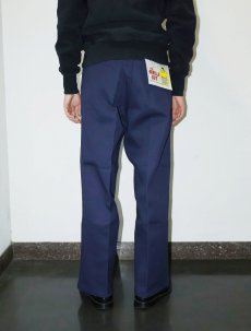 画像8: BEN DAVIS "THE GORILLA CUT" ゴリラカットパンツ NAVY フラッシャー付き未使用品 W30 L30 (8)