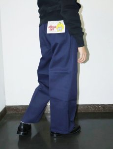 画像6: BEN DAVIS "THE GORILLA CUT" ゴリラカットパンツ NAVY フラッシャー付き未使用品 W30 L30 (6)