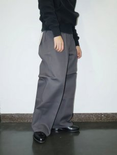 画像5: BEN DAVIS "THE GORILLA CUT" ゴリラカットパンツ CHARCOAL フラッシャー付き未使用品 W36 L30 (5)