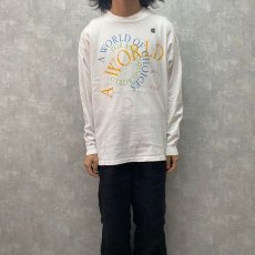 画像2: 90's Apple USA製 "A WORLD OF CHOICES" プリントロンT XL (2)