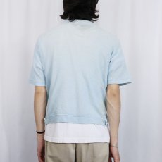 画像3: 70's B.V.D. メッシュニットシャツ XL (3)