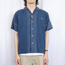 画像2: LEVEL7 コットン×レーヨンシャツ S (2)