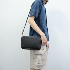 画像2: 70's COACH USA製 レザーショルダーバッグ BLACK (2)