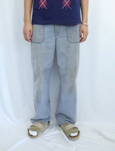 画像2: コットンワークパンツ W20-35 (2)