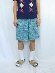 画像2: 2016SS Patagonia 総柄 バギーズショーツ L (2)