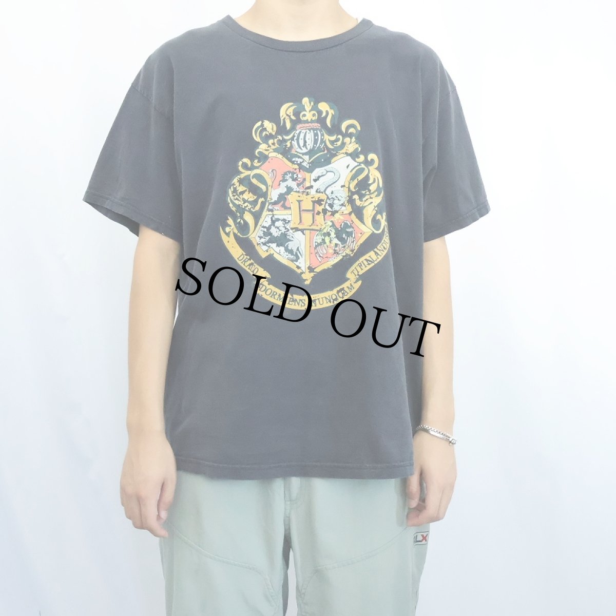 画像2: Harry Potter 映画プリントTシャツ BLACK L (2)
