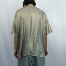 画像3: VERSONA ラメ糸 無地ポケットTシャツ XXL (3)