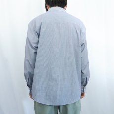画像3: Yves Saint-Laurent ストライプ柄 コットンシャツ SIZE16 1/2 (3)