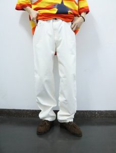 画像2: 90's Levi's SILVERTAB USA製 "LOOSE" ホワイトデニムパンツ W36 (2)