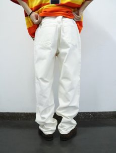 画像3: 90's Levi's SILVERTAB USA製 "LOOSE" ホワイトデニムパンツ W36 (3)