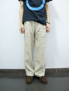 画像2: pure DKNY リネンイージーパンツ S (2)