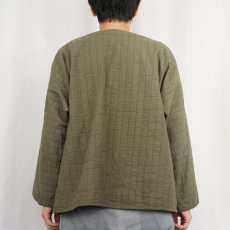 画像3: NAF NAF FRANCE製 ヘンリーネック キルティングジャケット (3)