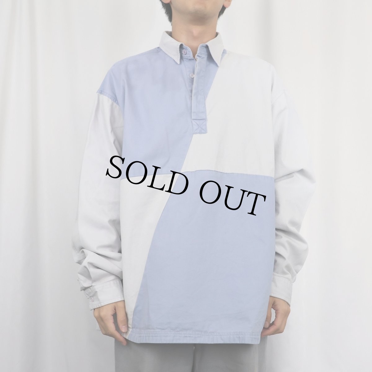 画像2: Toggi パネル切り替え コットンプルオーバーシャツ (2)