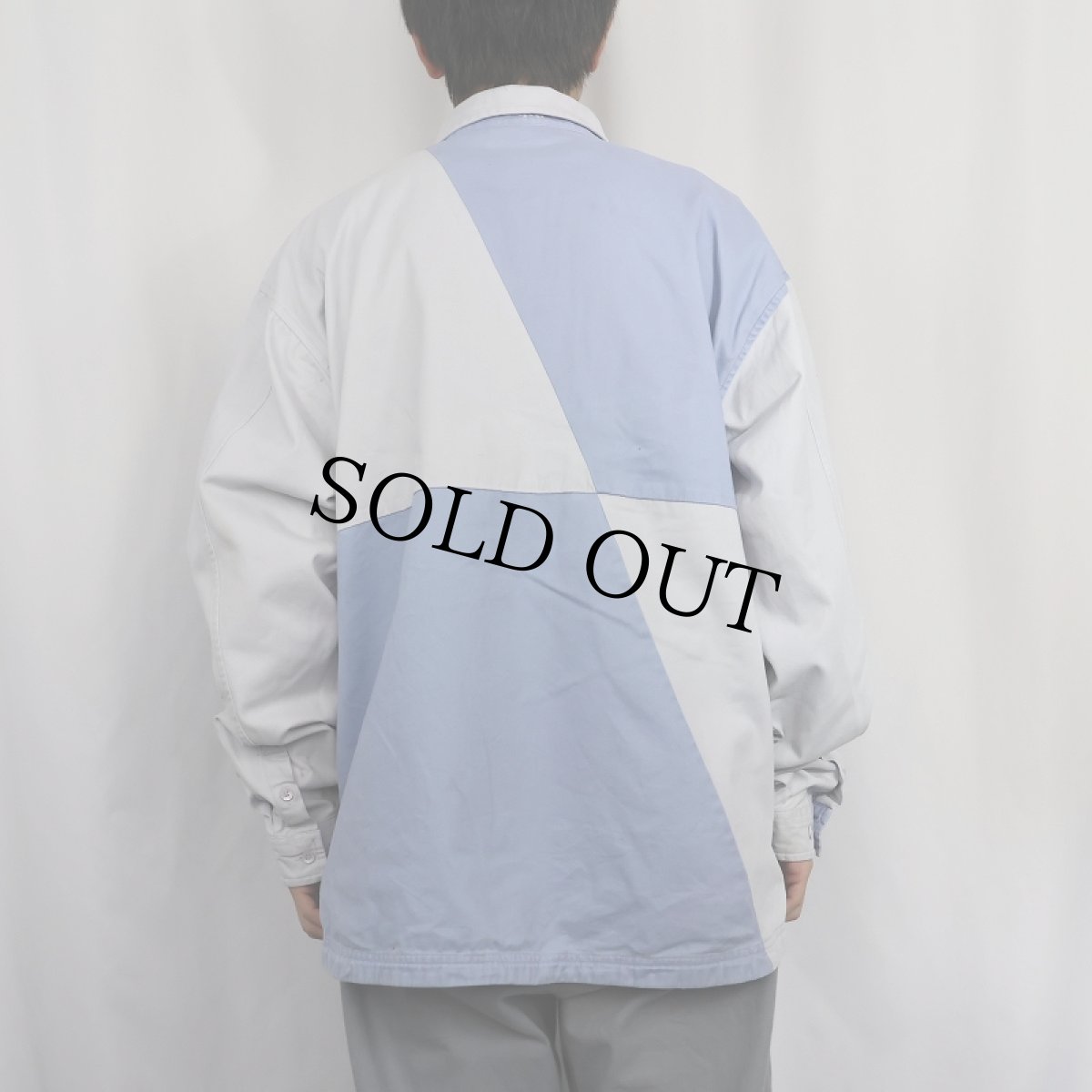 画像3: Toggi パネル切り替え コットンプルオーバーシャツ (3)