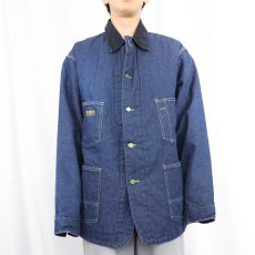 画像2: 70's OSH KOSH キルティングライナー デニムカバーオール (2)