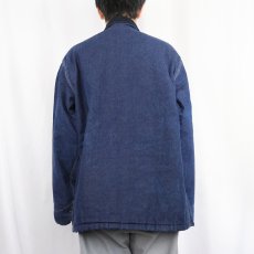 画像3: 70's OSH KOSH キルティングライナー デニムカバーオール (3)