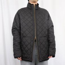 画像2: POLO Ralph Lauren 中綿入り キルティングジャケット BLACK XL (2)