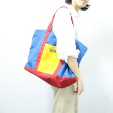 画像2: 90's〜 L.L.Bean ジップトップ ライトウェイト ナイロントートバッグ LARGE (2)
