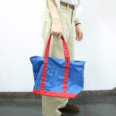 画像2: 90's〜 L.L.Bean ジップトップ ライトウェイト ナイロントートバッグ MEDIUM (2)