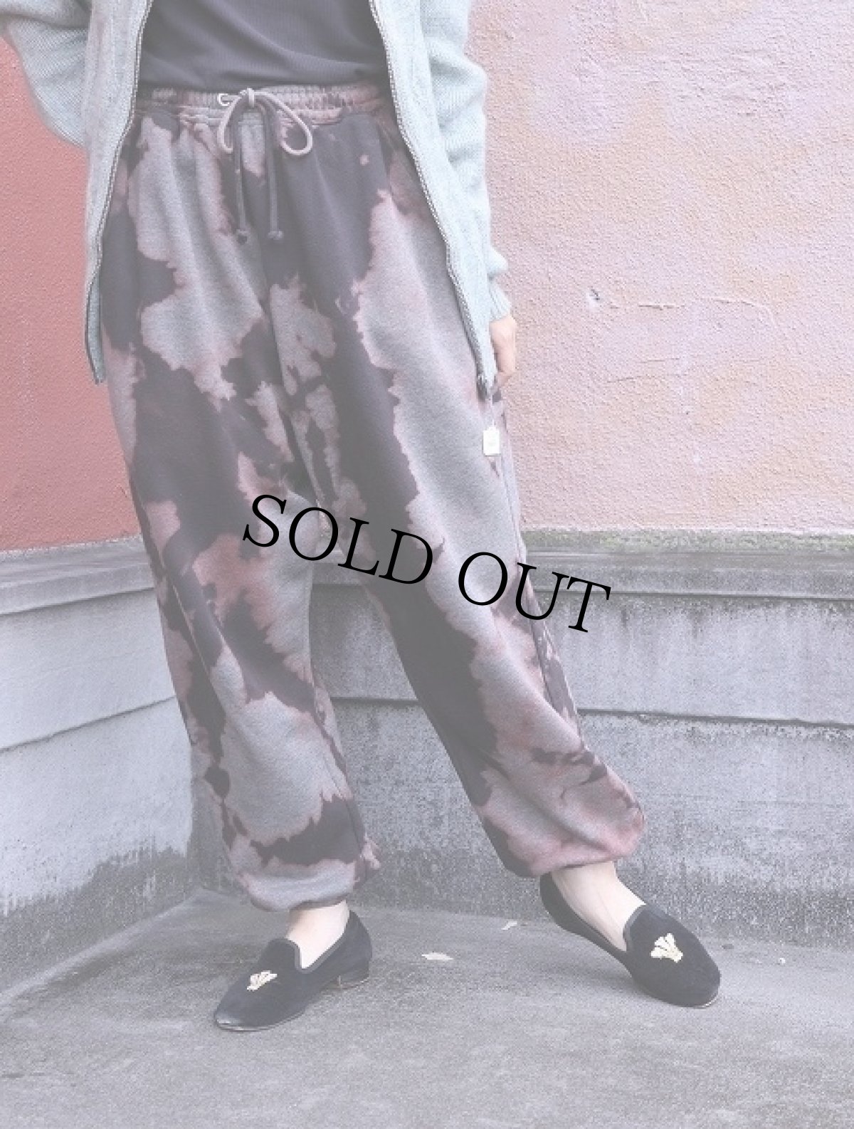 画像2: MISSGUIDED ブリーチ加工 スウェットパンツ BLACK SIZE12 (2)