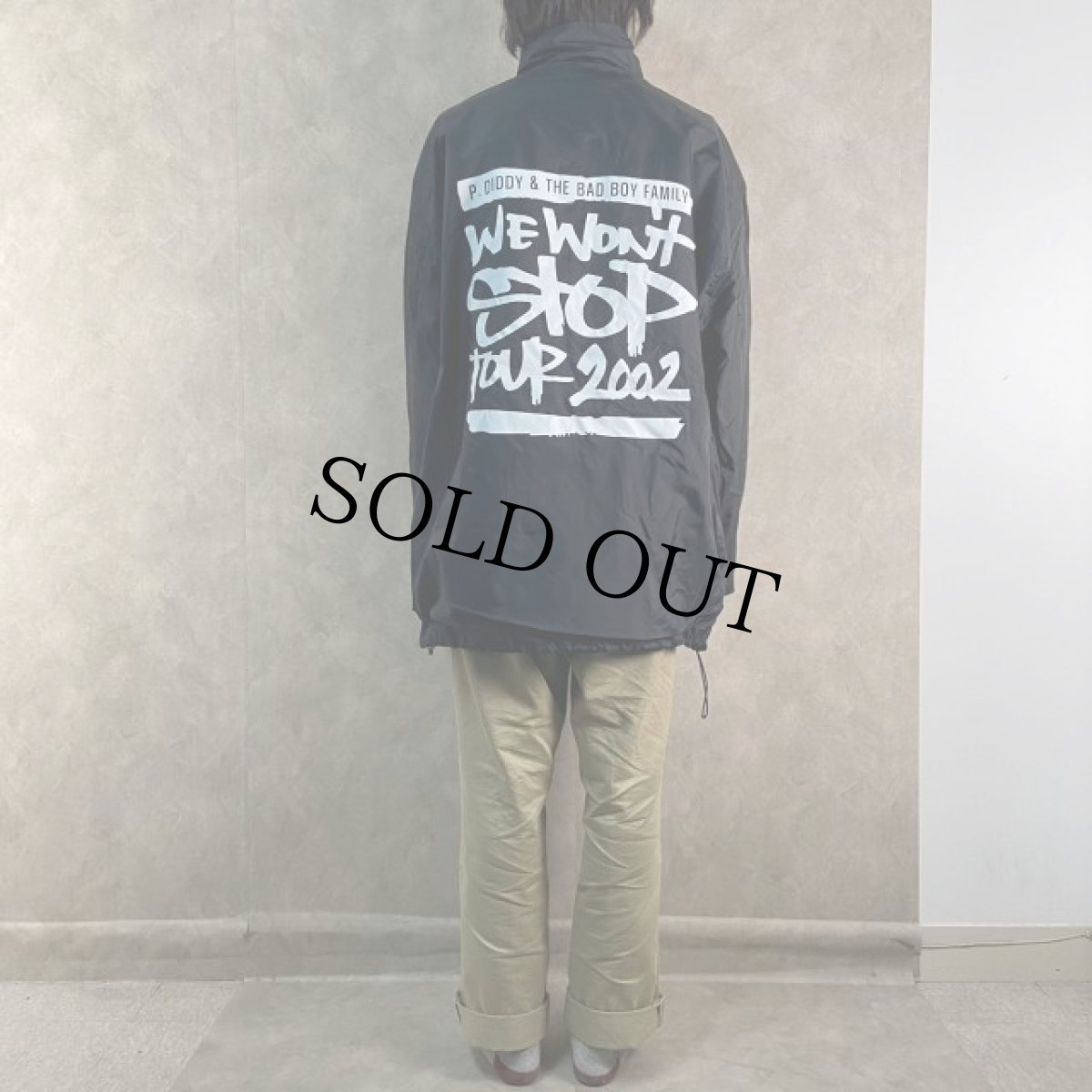 画像5: P.DIDDY & THE BADBOY FAMILY "WE WON'T STOP TOUR 2002" ナイロンジャケット XXL (5)