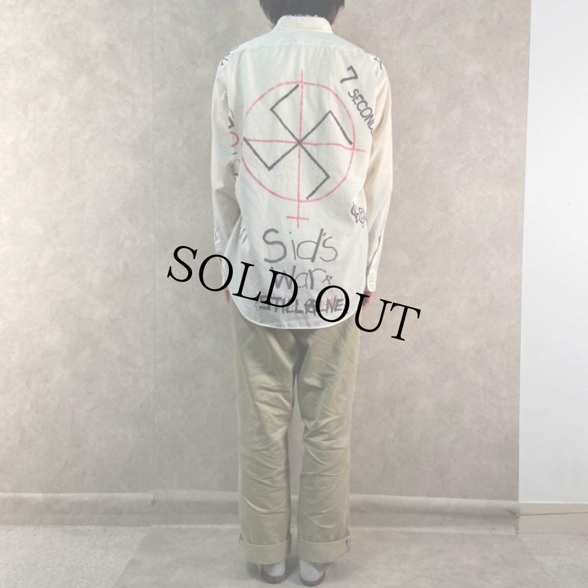 画像5: 70's ARROW ハンドペイントリメイクシャツ (5)