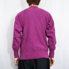 画像3: 90's Champion REVERSE WEAVE USA製 ポケット付き 目付きラグランスウェット M (3)