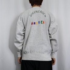 画像4: 90's Champion REVERSE WEAVE USA製 "ST. JOSEPH REGIONAL" 刺繍入り 染み込みプリントスウェット XL (4)