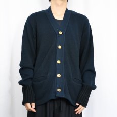 画像2: 50's B&J ATHLETIC CO. ウールニットカーディガン (2)