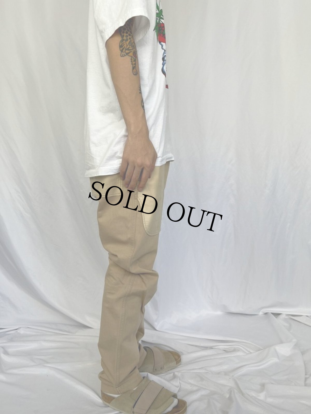 画像3: AD2009 COMME des GARCONS HOMME JAPAN製 2トーンカラーベイカーパンツ W32 (3)