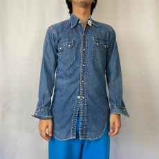 画像2: 50's Levi's "DENIM FAMILY" デニムウエスタンシャツ (2)