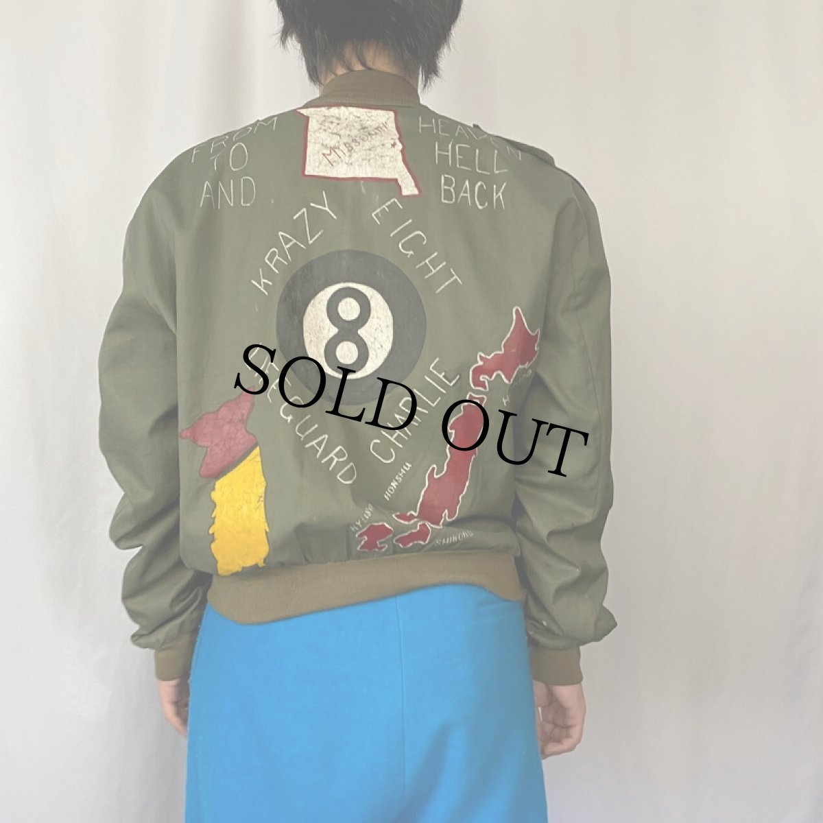 画像3: 50's Korean War ハンドペイント スーベニアジャケット (3)