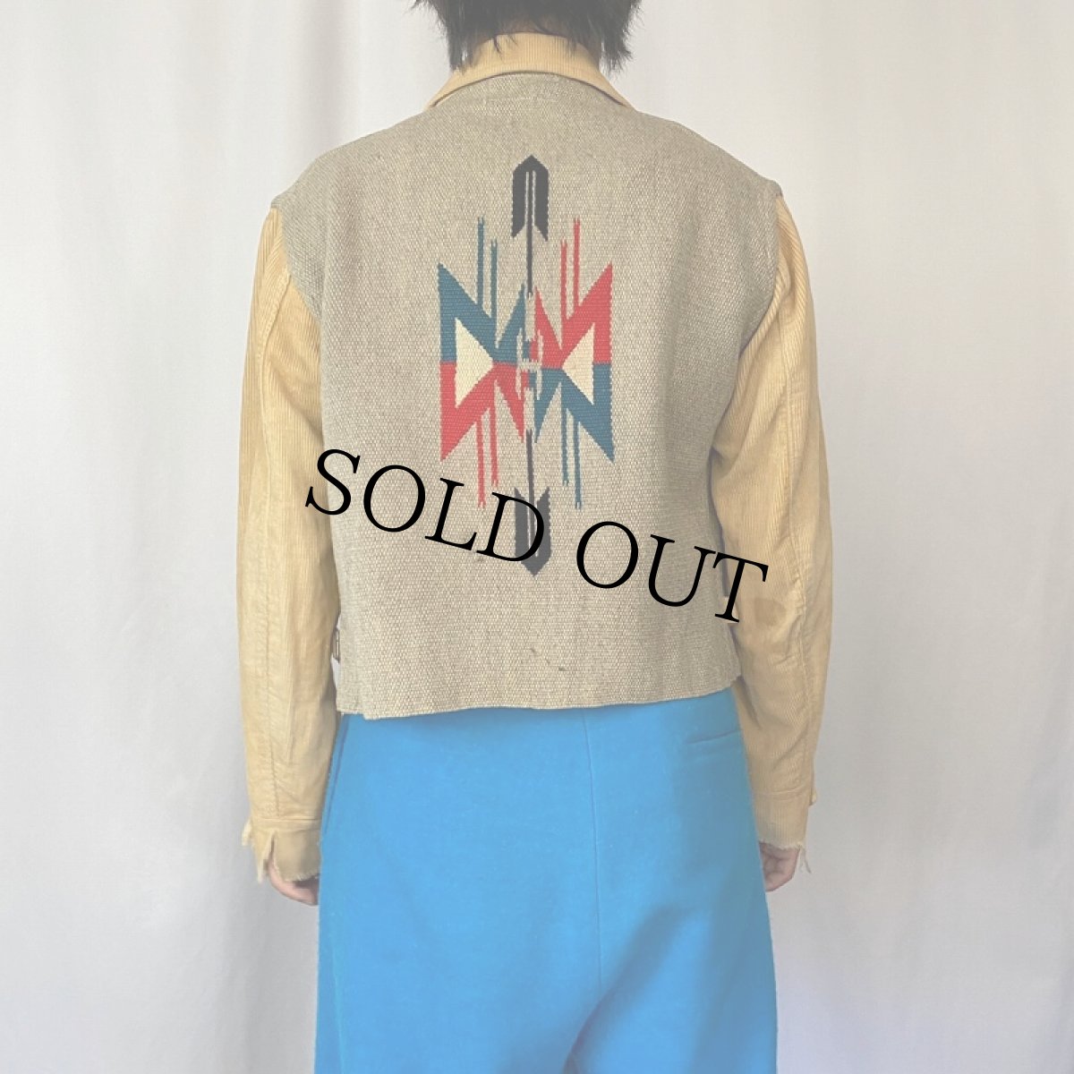 画像3: 30's UNKNOWN チマヨジャケット (3)