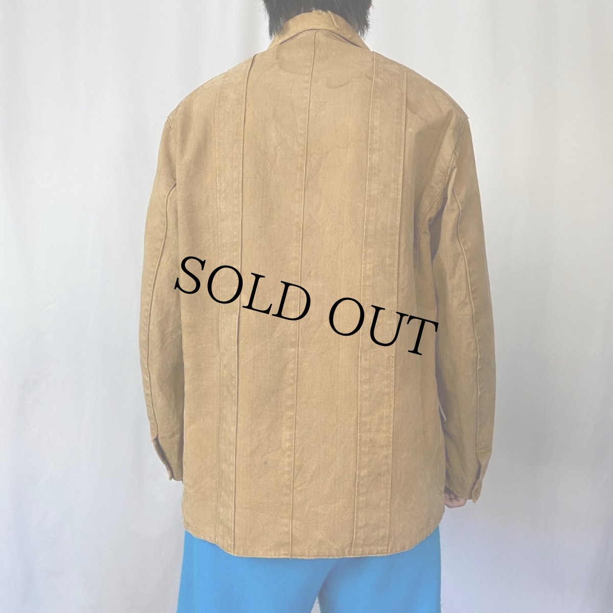 画像3: 【お客様お支払処理中】20's DUXBAK "MEN'S NORFOLK" ダックハンティングジャケット 42 (3)