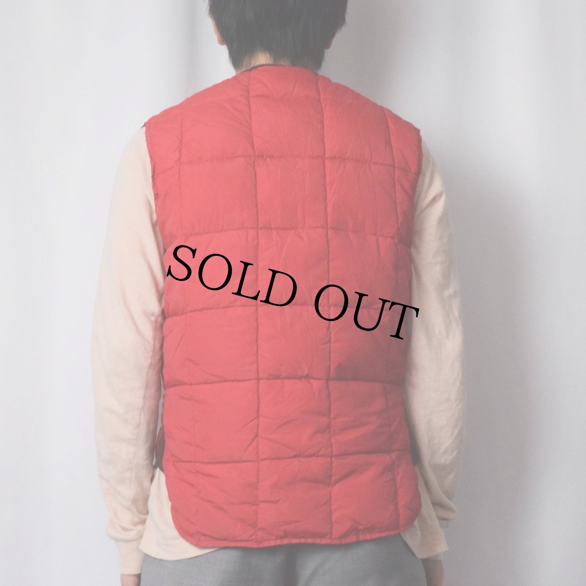 画像6: 60's〜 Holden's リバーシブル キルティングダウンベスト SIZE40 (6)